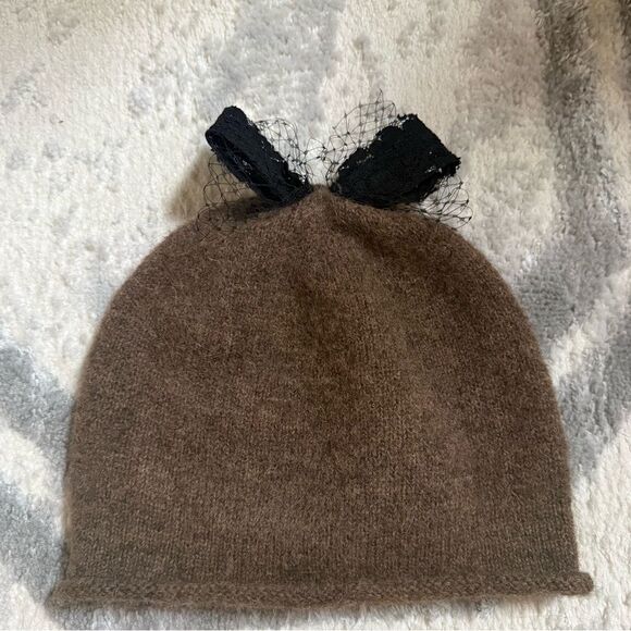 Hat Artist Dessiner Made in Italy Alpaca Wool Knit Beanie NWOT main image 8